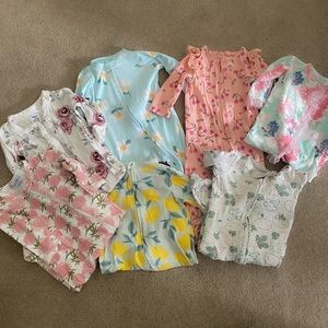 Baby girl pajamas 6-9 months